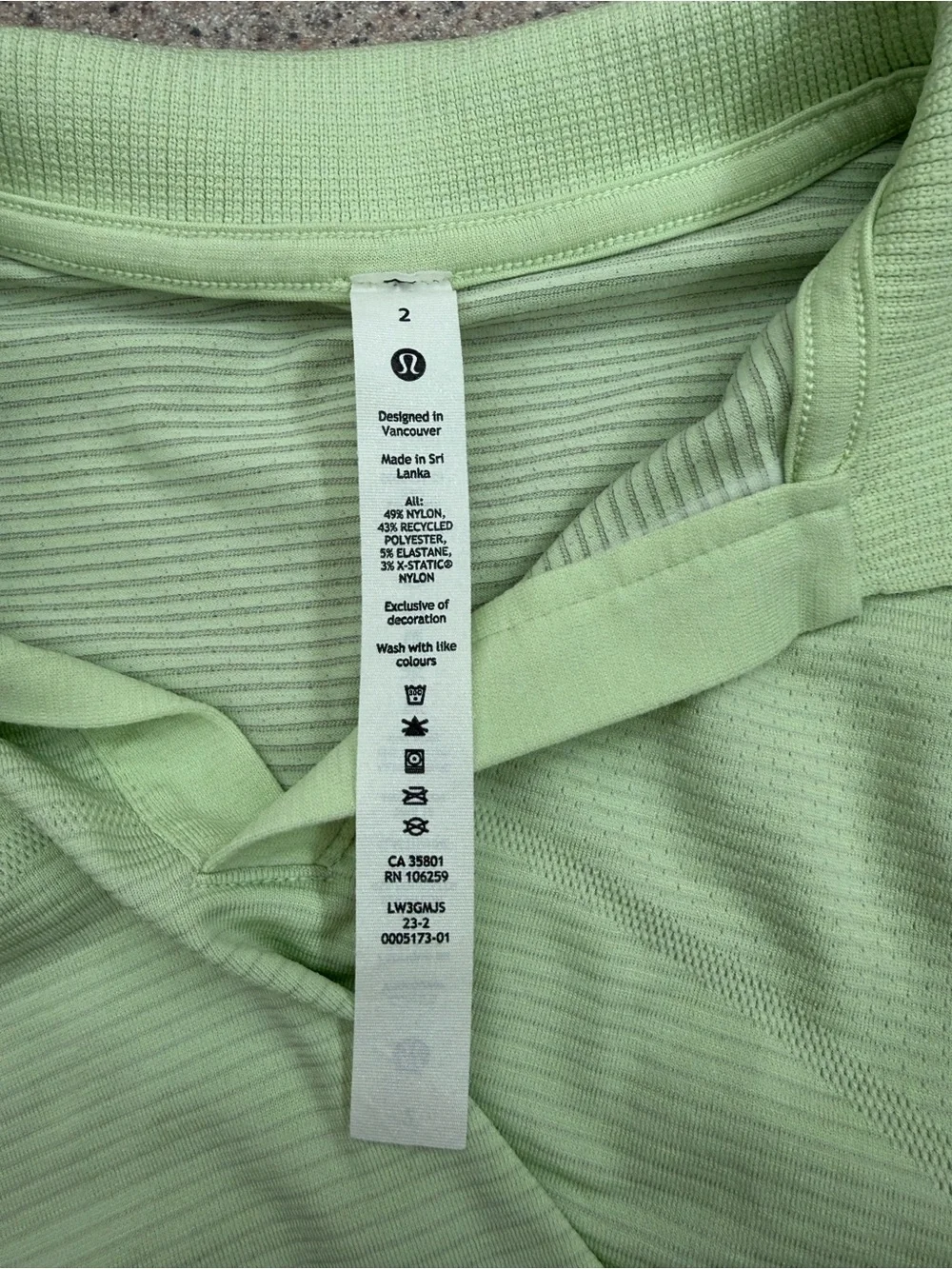 lululemon athletica cropped short
